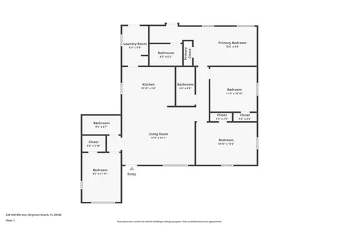 233 Nw 6th Avenue Boynton Beach FL 33435
