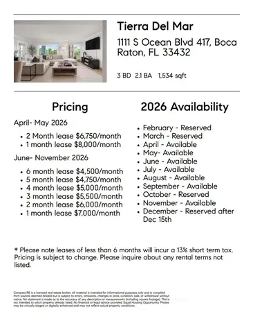 1111 S Ocean Boulevard Boca Raton FL 33432