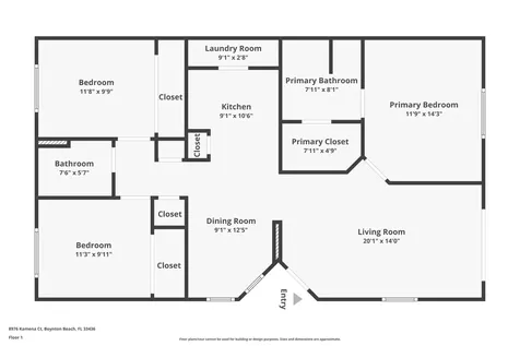 9876 Kamena Circle Boynton Beach FL 33436