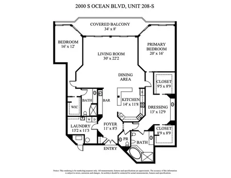 2000 S Ocean Boulevard Palm Beach FL 33480