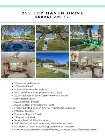 255 Joy Haven Drive Sebastian FL 32958