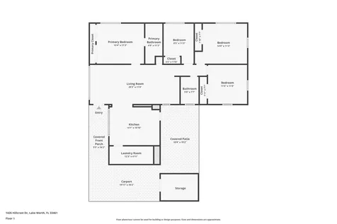 1426 Hillcrest Drive Drive Lake Worth Beach FL 33461