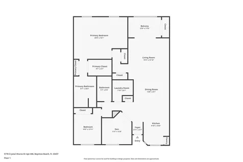 5778 Crystal Shores Drive Boynton Beach FL 33437