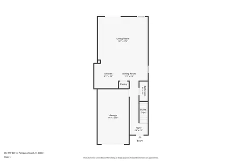 353 Nw 8th Court Pompano Beach FL 33060