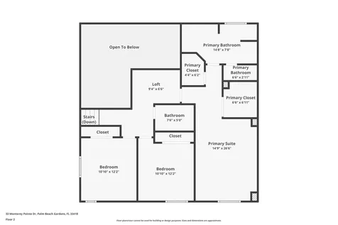 33 Monterey Pointe Drive Palm Beach Gardens FL 33418
