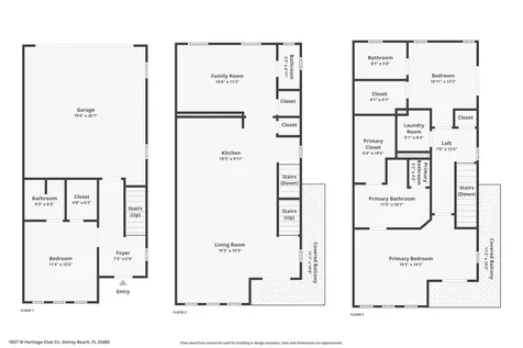 1037 W Heritage Club Circle Delray Beach FL 33483