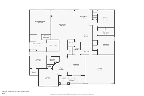 5681 Nw Croton Avenue Port Saint Lucie FL 34986