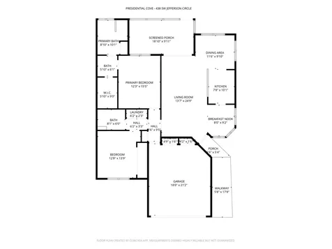 438 Sw Jefferson Circle Port Saint Lucie FL 34986