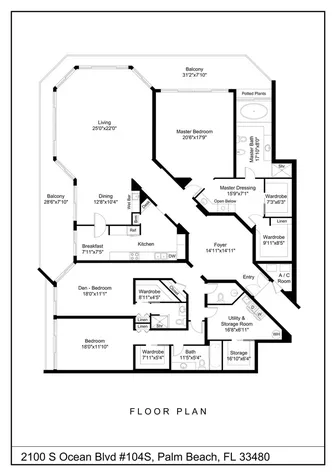2100 S Ocean Boulevard Palm Beach FL 33480