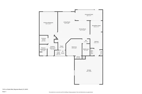 7147 Le Chalet Boulevard Boynton Beach FL 33472