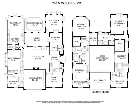 240 N Ocean Boulevard Palm Beach FL 33480