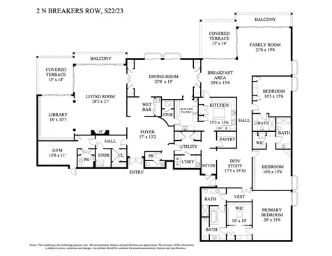 2 N Breakers Row Palm Beach FL 33480