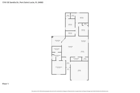 1741 Se Sandia Drive Port Saint Lucie FL 34983