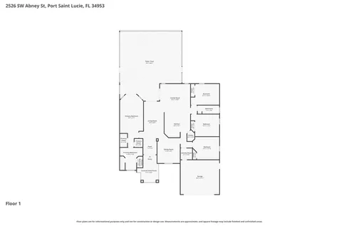 2526 Sw Abney Street Port Saint Lucie FL 34953