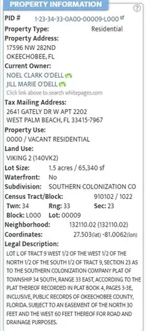17596 NW 282nd Street Okeechobee FL 34972