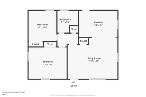 818 Kaye Street West Palm Beach FL 33405