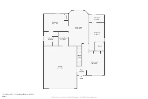 112 Hidden Hollow Drive Palm Beach Gardens FL 33418