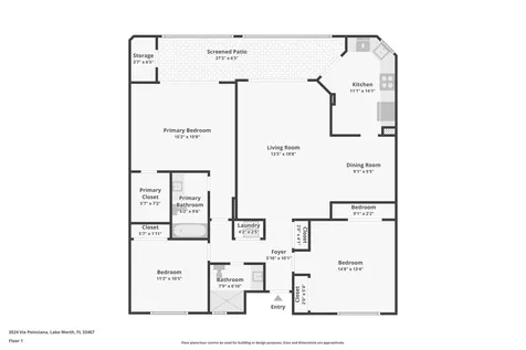 3524 Via Poinciana Lake Worth FL 33467