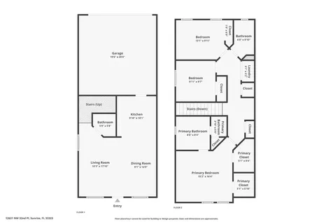 12631 Nw 32nd Place Sunrise FL 33323