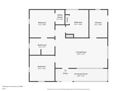 1204 Easter Avenue Fort Pierce FL 34950