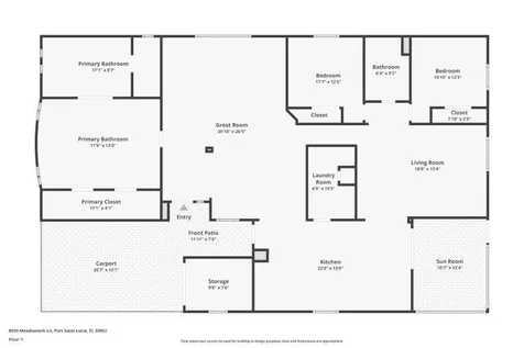 8029 Meadowlark Lane Port Saint Lucie FL 34952