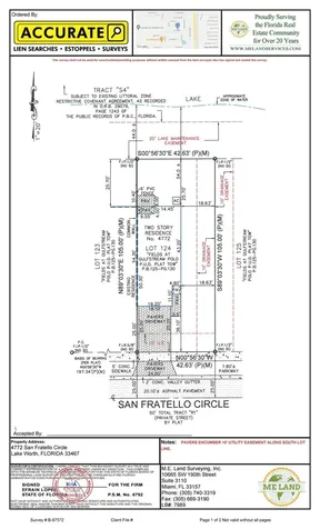 4772 San Fratello Circle Lake Worth FL 33467
