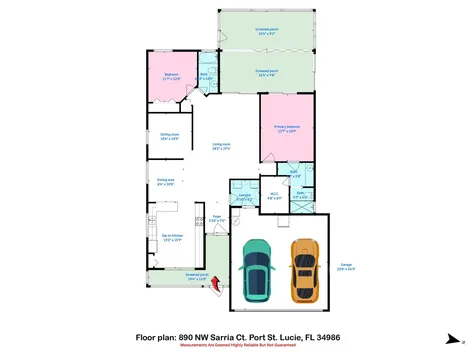 890 Nw Sarria Court Port Saint Lucie FL 34986