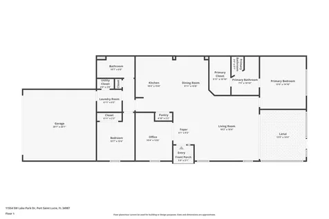 11554 Sw Lake Park Drive Port Saint Lucie FL 34987