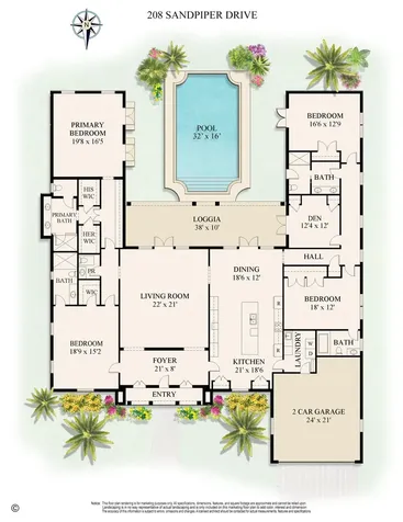 208 Sandpiper Drive Palm Beach FL 33480