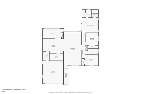11391 Nw 20th Drive Coral Springs FL 33071