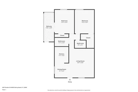 605 Flanders M Delray Beach FL 33484