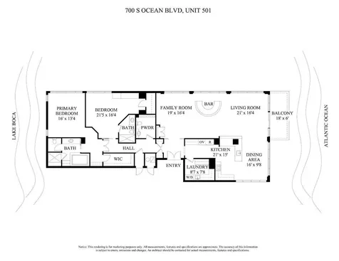 700 S Ocean Boulevard Boca Raton FL 33432