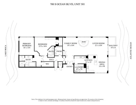 700 S Ocean Boulevard Boca Raton FL 33432