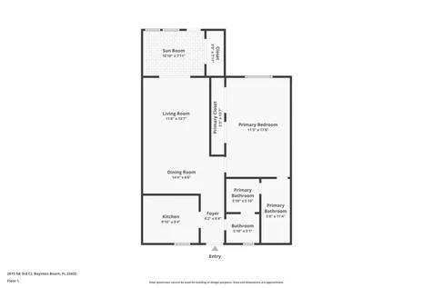 2615 Ne 3rd Court Boynton Beach FL 33435
