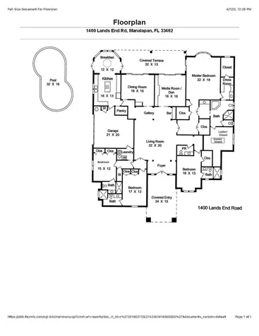 1400 Lands End Road Manalapan FL 33462