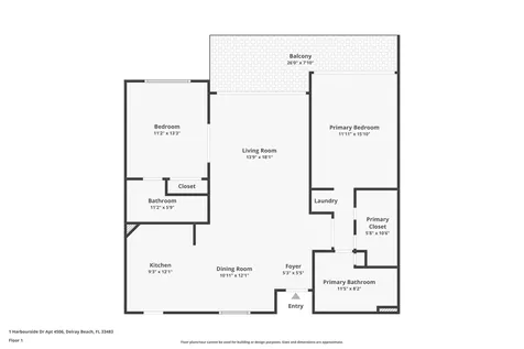 1 Harbourside Drive Delray Beach FL 33483