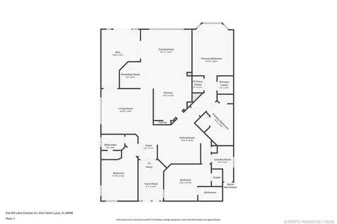 616 SW Lake Charles Circle Port St Lucie FL 34986