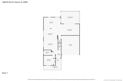 1268 SE Kirk Street Stuart FL 34997