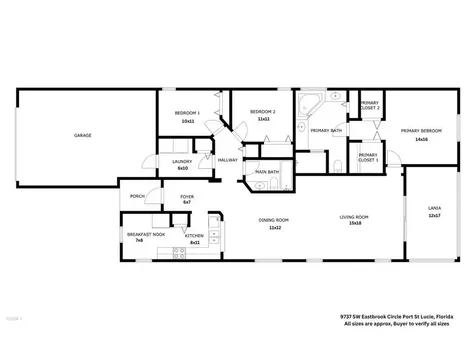 9737 SW Eastbrook Circle Port St Lucie FL 34987