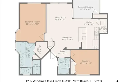 1235 Winding Oaks Circle E Vero Beach FL 32963