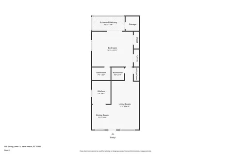 105 Spring Lake Court Vero Beach FL 32962