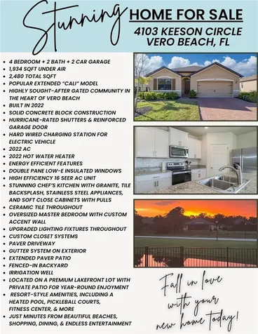 4103 Keeson Circle Vero Beach FL 32967