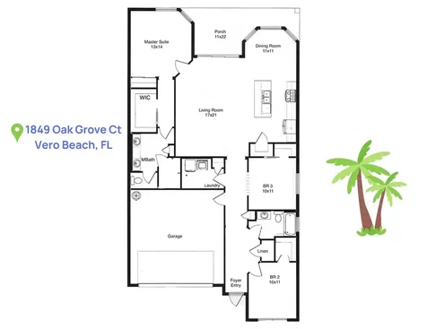 1849 Oak Grove Court Vero Beach FL 32966