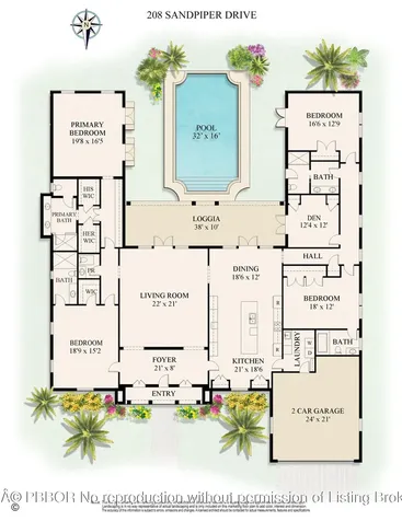 208 Sandpiper Drive Palm Beach FL 33480