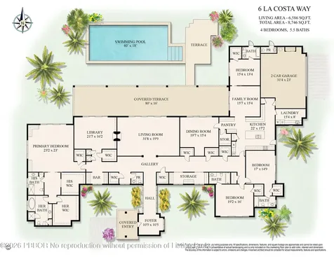 6 La Costa Way Palm Beach FL 33480