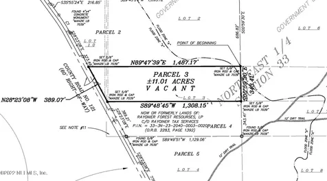 Lot 3- County Road 121 Hilliard FL 32046