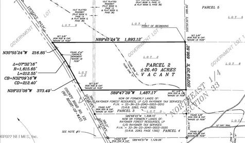 Lot 2- County Road 121 Hilliard FL 32046