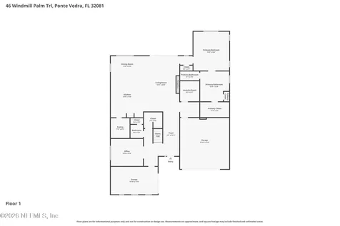 46 Windmill Palm Trail Ponte Vedra FL 32081