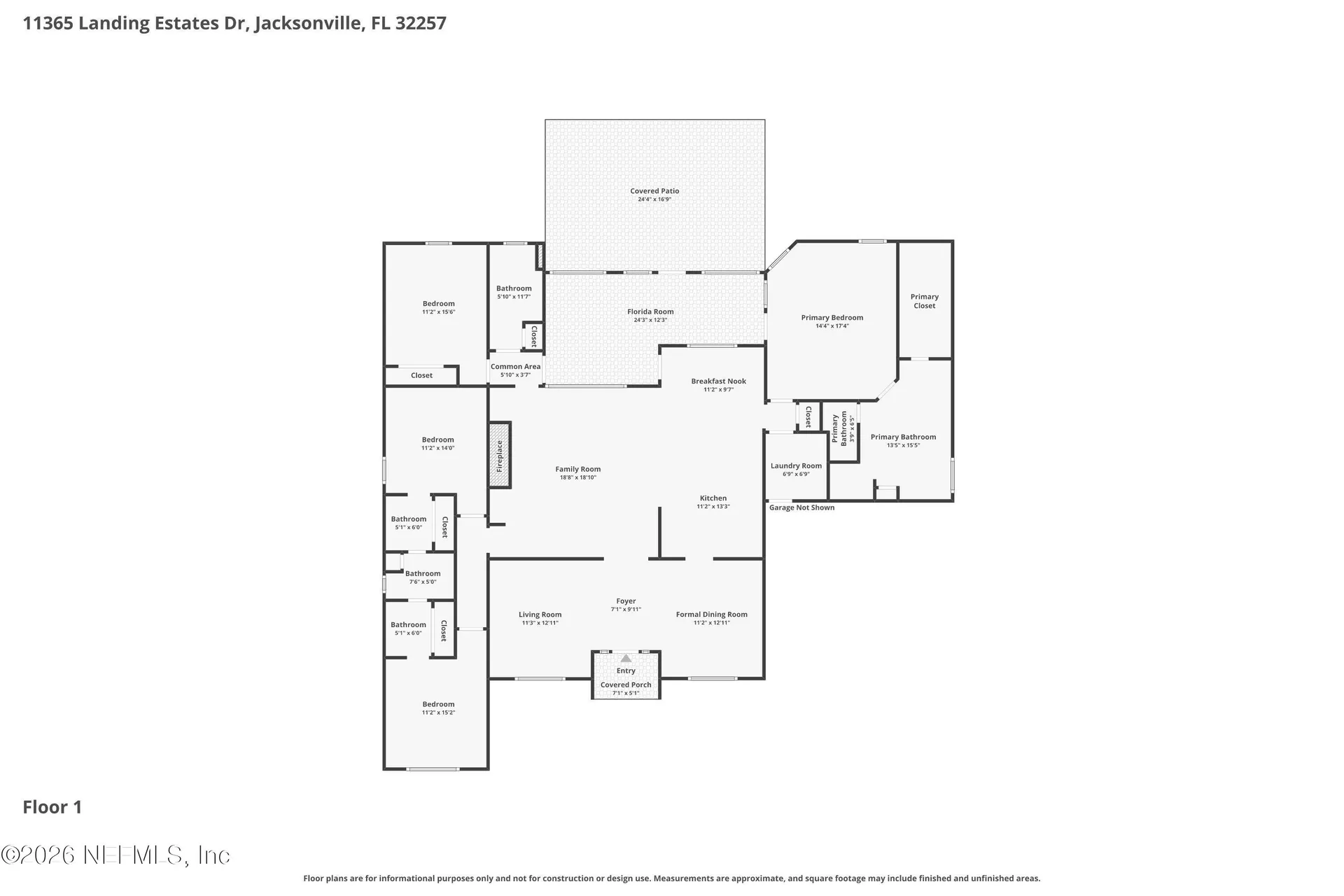 11365 Landing Estates Drive Jacksonville FL 32257