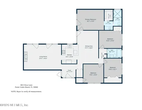 103 Citrus Lane Ponte Vedra Beach FL 32082